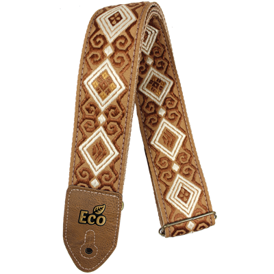 Ecojacq Strap Guitar Brown 2