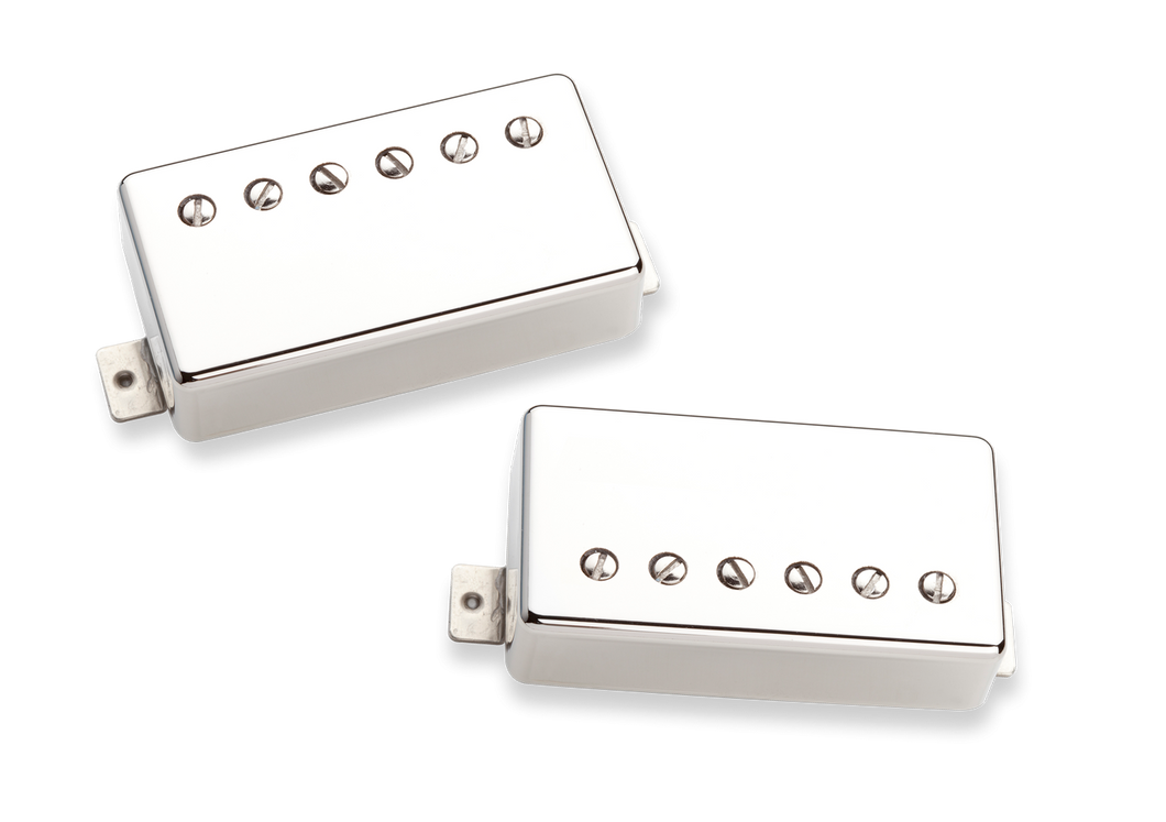 Seymour Duncan Green Magic Humbucker Set Nickel Covers