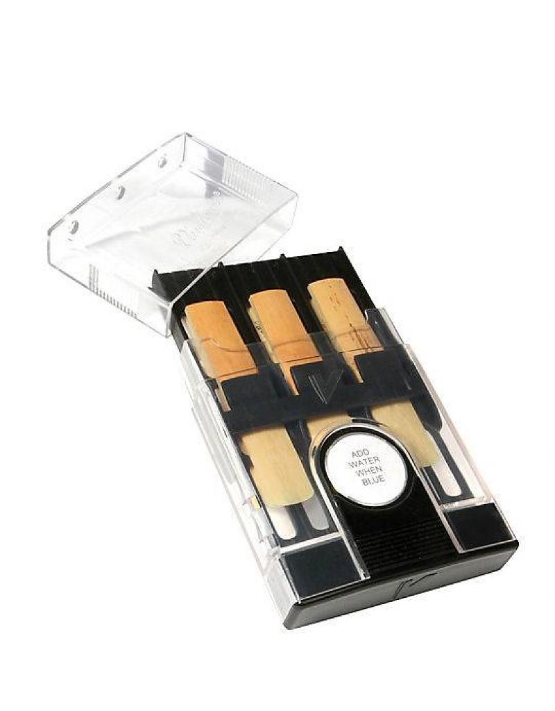 Vandoren HRC10 Reed Case - Holds 6 of any Bb, Eb or alto clarinet and soprano or alto sax reeds.