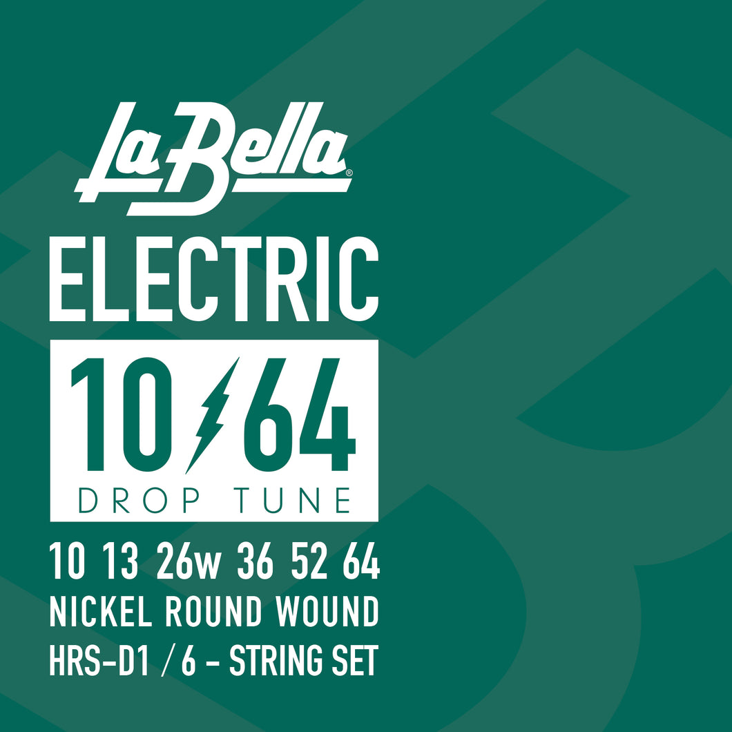 La Bella HRS-D1 Drop Tune 10 36 13 52 26w 64