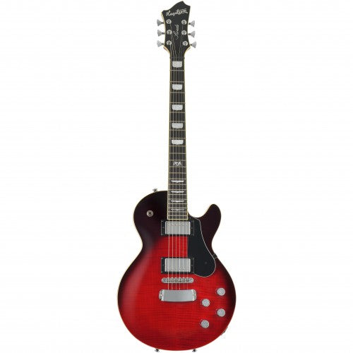 Hagstrom Swede Mkiii Crimson Flame With Hard Case