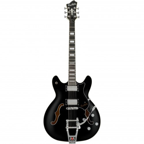 Hagstrom Tremar Viking Deluxe Black