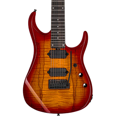 SBMM JP150 7 Dimarzio Blood Orange Burst