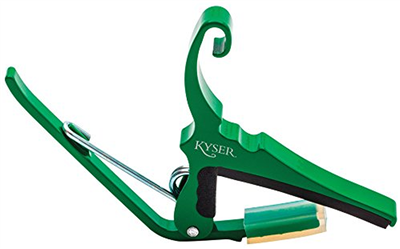 Kyser Quick Change Em Green Capo