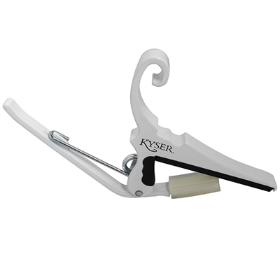 Kyser Quick Change Classic White Capo