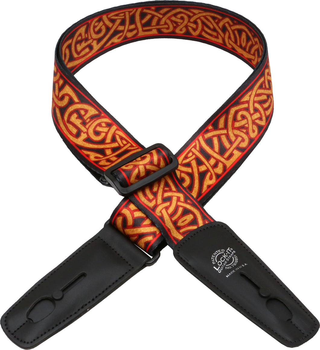 Lock-It 2 Inch Bob Masse Series Strap - Harvest Twist