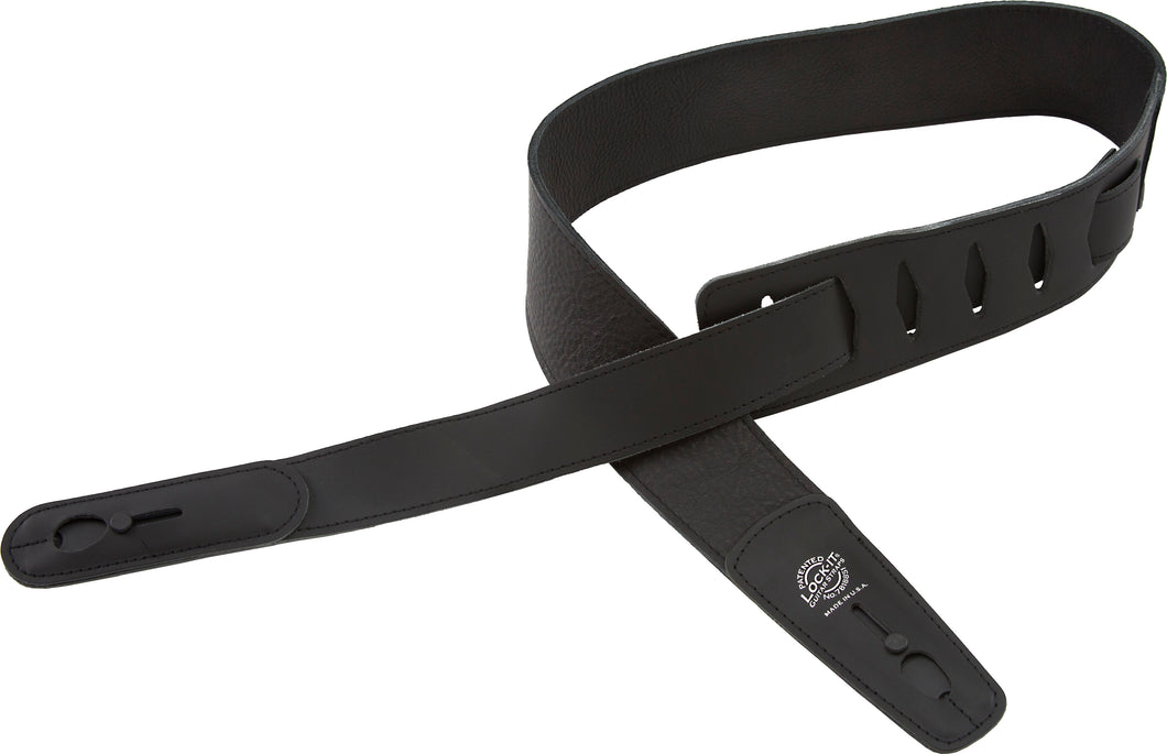 Lock-It 2.75 Inch Leather Strap - Black