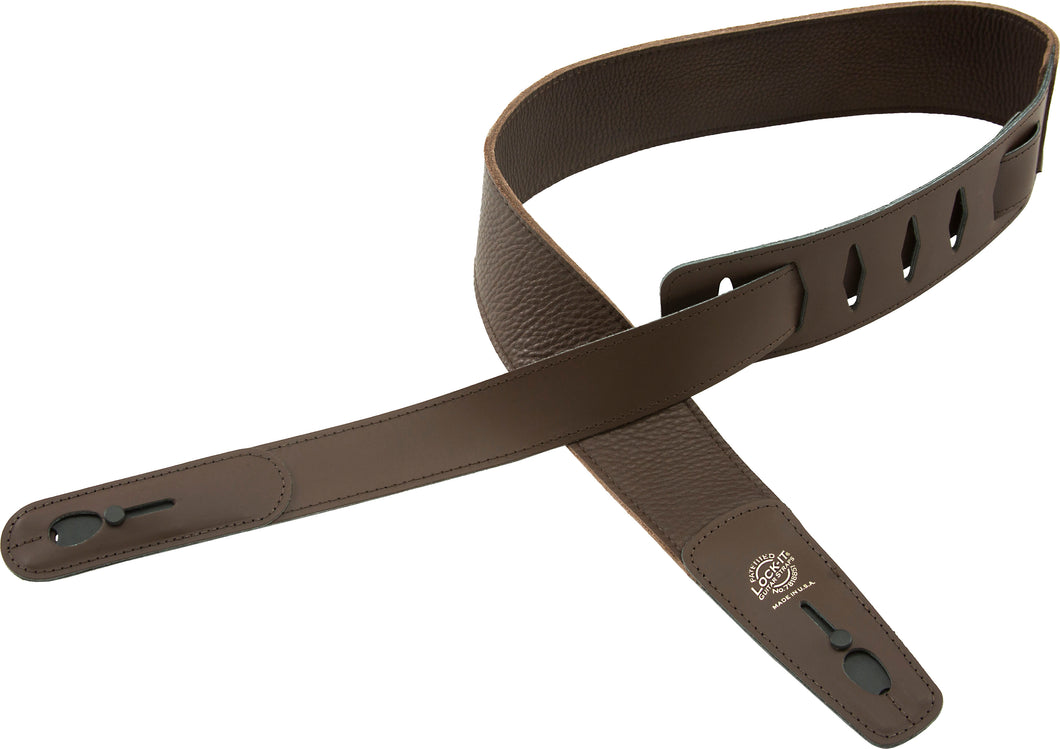 Lock-It 2.75 Inch Leather Strap - Brown