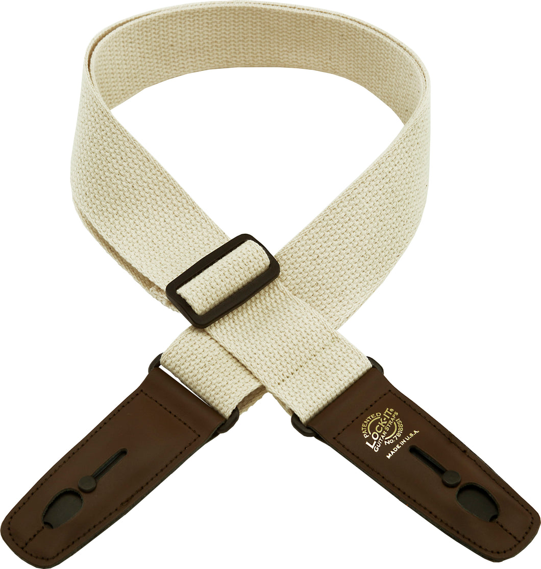 Lock-It 2 Inch Cotton Strap - Natural