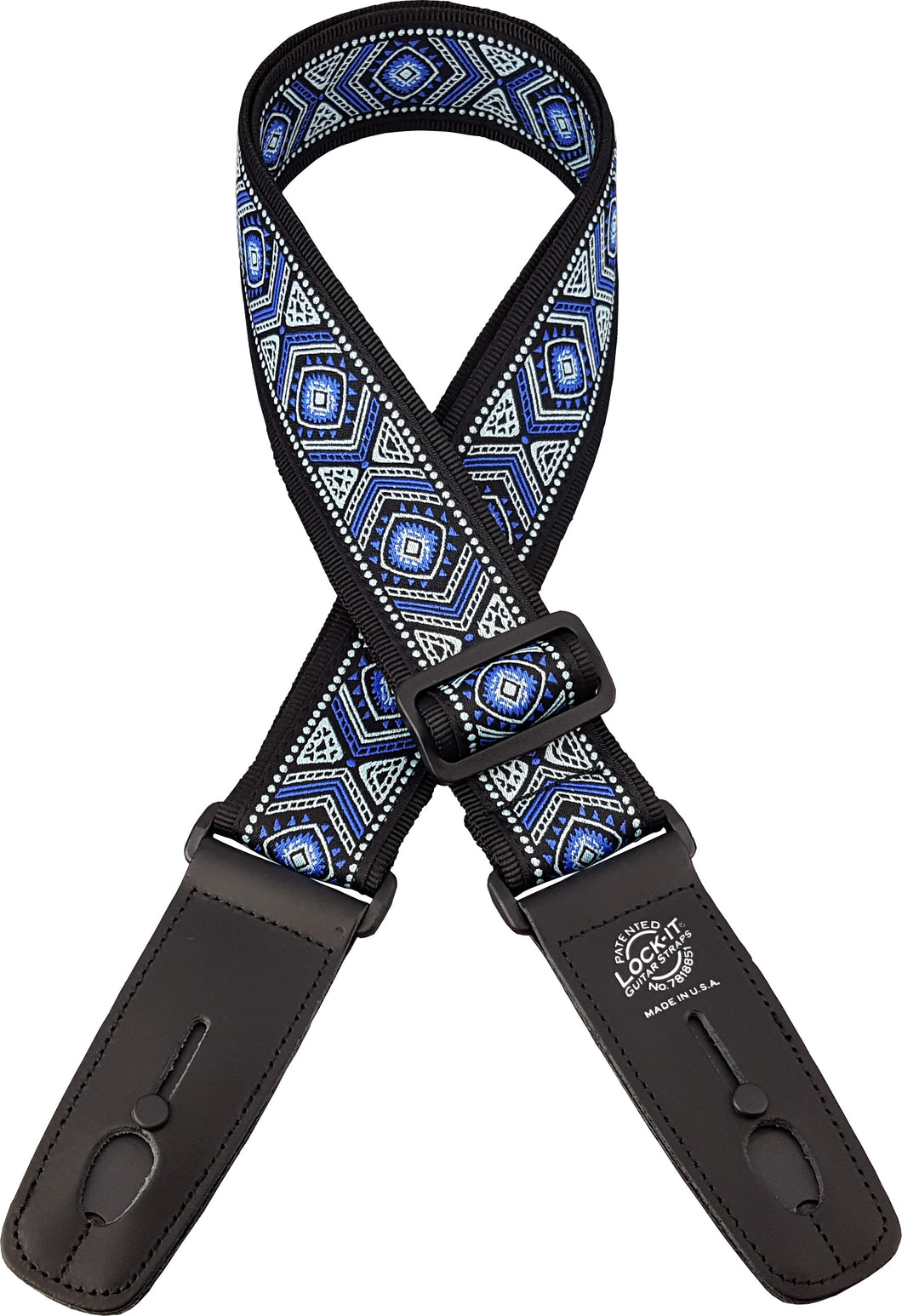Lock-It 2 Inch Retro Vintage Series Strap - Mariner