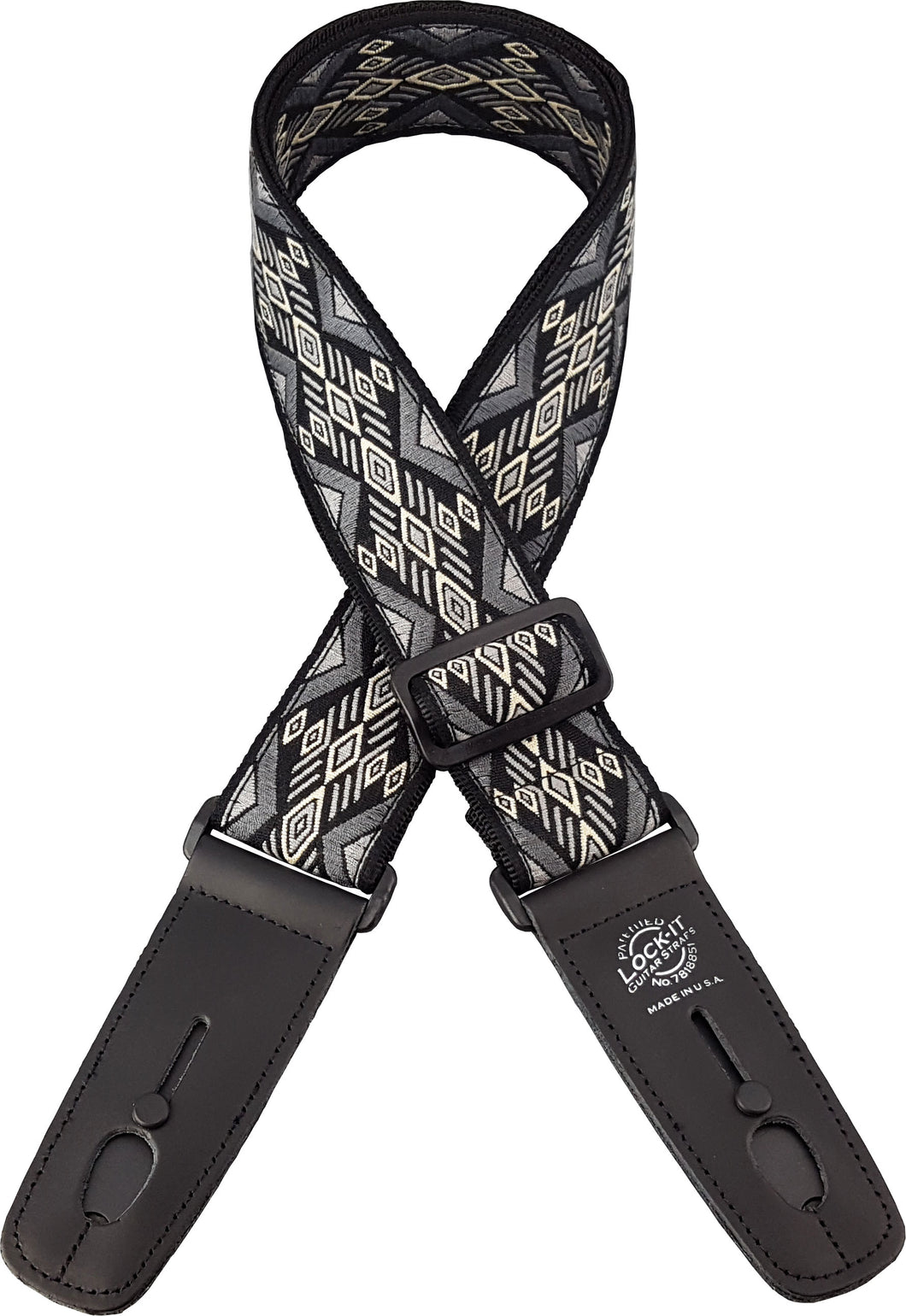 Lock-It 2 Inch Retro Vintage Series Strap - Carbon Canyon