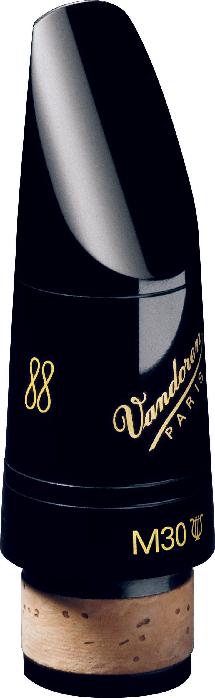 Vandoren M30 Lyre (CM3001) - The 5RV Lyre with larger tip opening & longer facing. Flexibility and roundness.