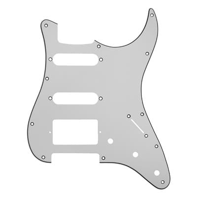 Strat HSS 3 Ply Pickguard White