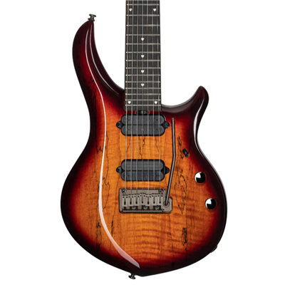 SBMM Majesty 7 Dimarzio Blood Orange Burst