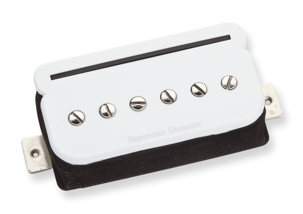 Seymour Duncan SHPR-1B P Rails Pickup Bridge White