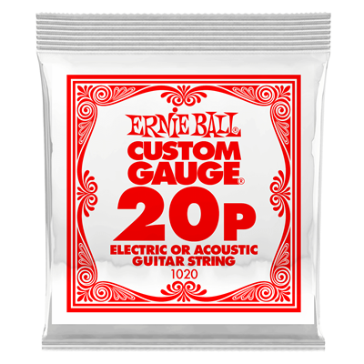 Ernie Ball .020 Plain Ballend