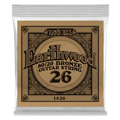 Ernie Ball Earthwood  1426 80/20 Bronze Wound 026