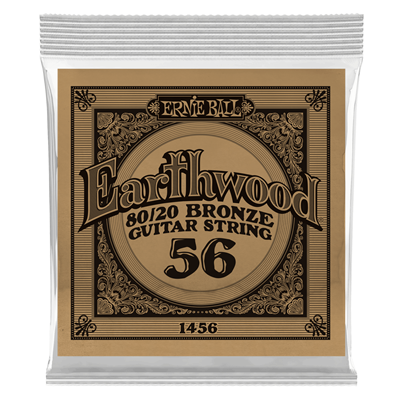 Ernie Ball Earthwood  1456 80/20 Bronze Wound 056