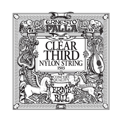 Ernie Ball Ep 1503 Clear Nylon 3rd