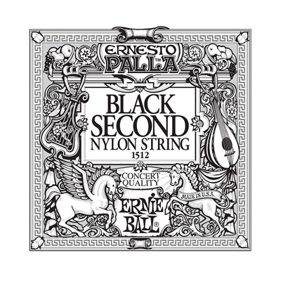Ernie Ball Ep 1512 Black Nylon 2nd