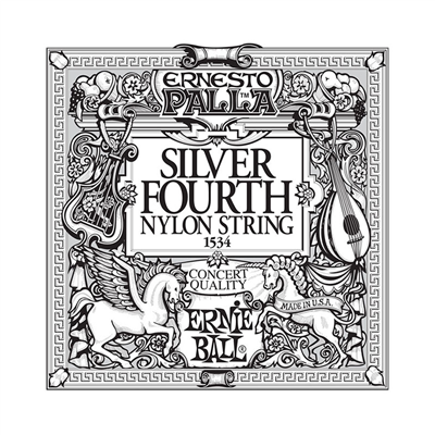 Ernie Ball Ep 1534 Silver Wound Nylon 4th
