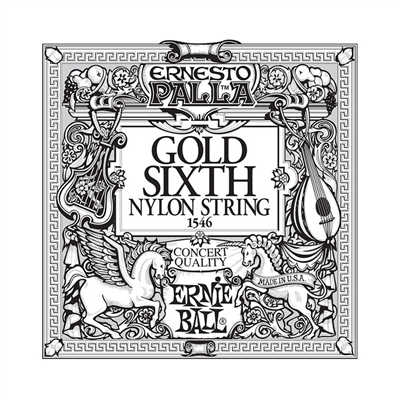 Ernie Ball Ep 1546 Gold Wound Nylon 6th
