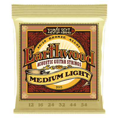 Ernie Ball Earthwood  2003 80/20 Bronze Medium/Light Set 12-54