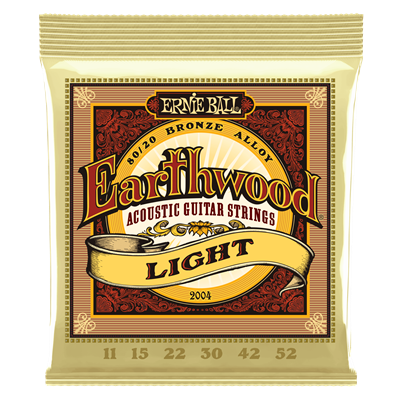 Ernie Ball Earthwood  2004 80/20 Bronze Light Set 11-52