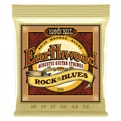 Ernie Ball Earthwood 2008 80/20 Bronze R&B Set 10-52