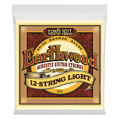 Ernie Ball Earthwood 2010 80/20 Bronze 12 String Light Set