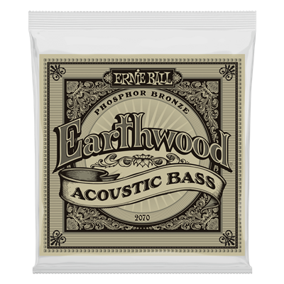 Ernie Ball Earthwood 2070 Acoustic Bass Set