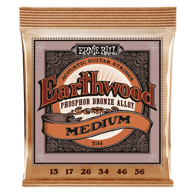 Ernie Ball Earthwood Phosphor Bronze Medium Set 13-56