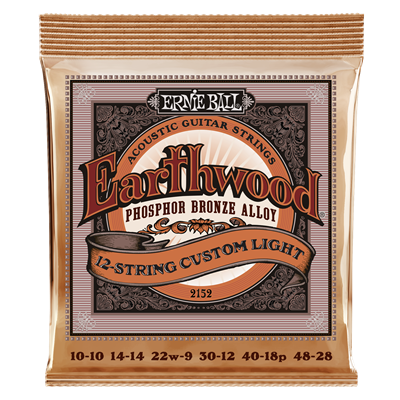 Ernie Ball Earthwood Phosphor Bronze 12 String Set 10-48