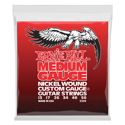 Ernie Ball Nickelwound Medium 13-56