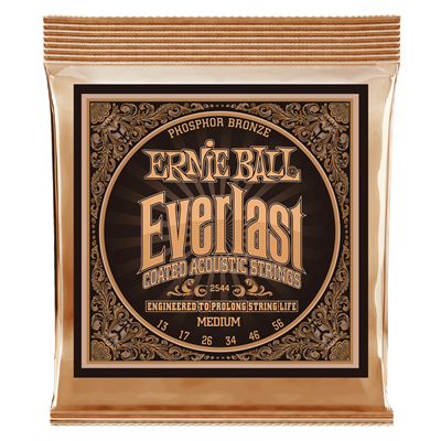 Ernie Ball Phosphor Bronze Everlast Coated M 13-56