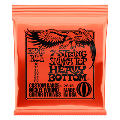 Ernie Ball Skinny Top Heavy Bottom 7-String Set 10-62