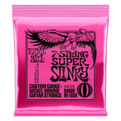 Ernie Ball 7 String Super Slinky Set 9-52