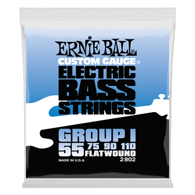 Ernie Ball Stainless Flatwound Set 55-110 Firm