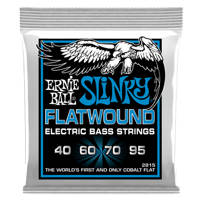 Ernie Ball Slinky Cobalt Flatwound Bass Ext 40-95