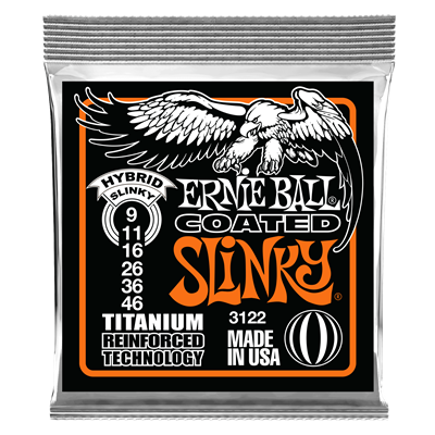 Ernie Ball Coated Hybrid Slinky Set 9-46