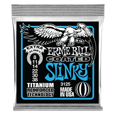 Ernie Ball Coated Extra Slinky Set 8-38