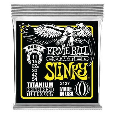Ernie Ball Coated Beefy Slinky Set 11-54