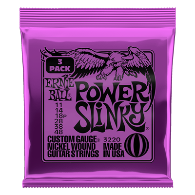 Ernie Ball Power Slinky 11-48 (3 Set Pack)