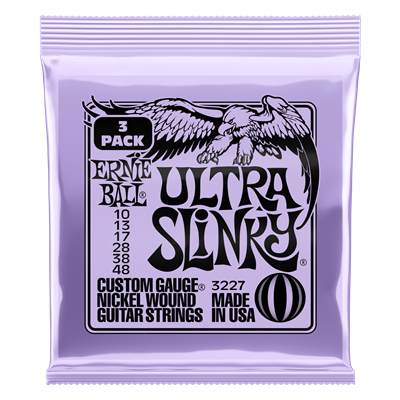 Ernie Ball Ultra Slinky 10-48 (3 Set Pack)