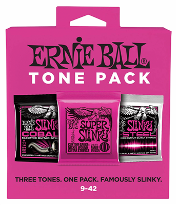 Ernie Ball Super Slinky 9-42 Tone Pack