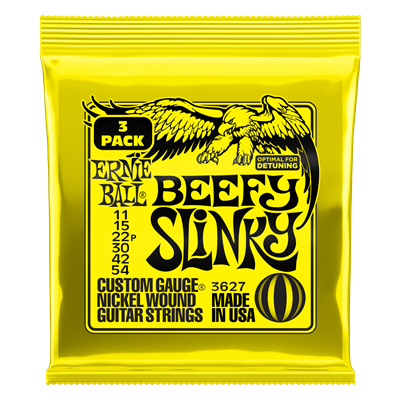 Ernie Ball Beefy Slinky 11-54 (3 Set Pack)