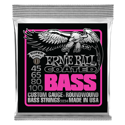 Ernie Ball Coated Super Bass 45 - 100