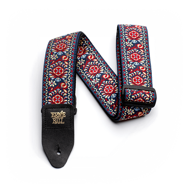 Ernie Ball Strap Jacquard Royal Bloom