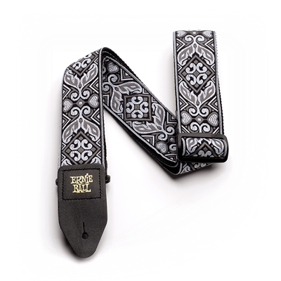 Ernie Ball Strap Jacquard Tribal Silver