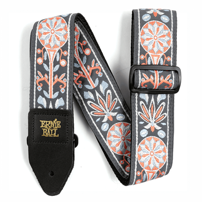 Ernie Ball Strap Jacquard Tangerine Nightmist